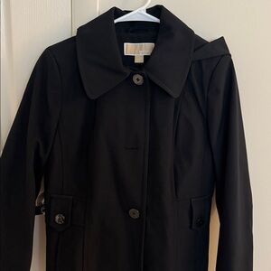 Michael Kors Black Trench Coat